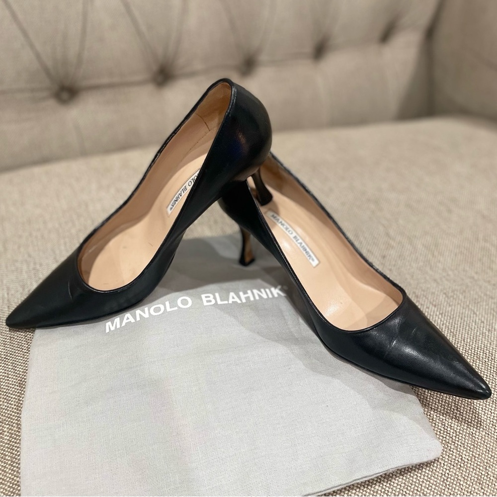 Manolo Blahnik Black Women's shoes 👠